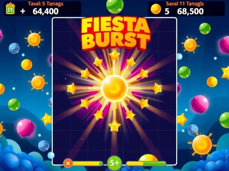 Fiesta Burst Game Screenshot